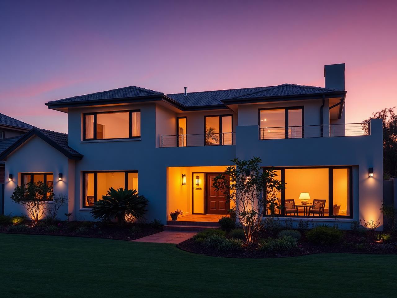 Restored modern South African home